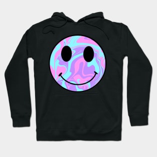 Swirled Smiley Face Hoodie